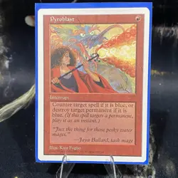Magic the Gathering - Pyroblast - 5th Edition - LP - Clean - MTG Card - Image 3