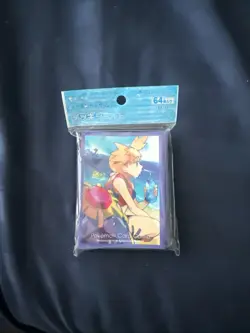 Pokemon Center Deck Shield Misty & Starmie Card Sleeves 64ct 66x92mm TCG - Image 1