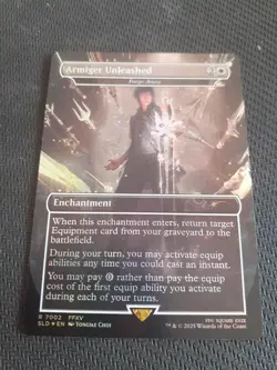 Forge Anew Foil Borderless Alternate Art Card MTG Final Fantasy - Image 1