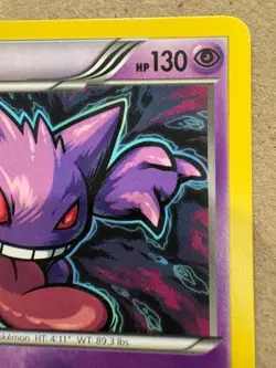 Pokemon TCG XY Breakthrough Gengar 60/162 Non-Holo Rare Card 2015 Lightly Played - Image 2