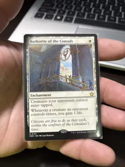 MTG Authority of the Consuls, NM-Mint, English Foundations 0137 - Image 4