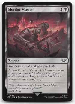MTG Mordor Muster C Universes Beyond: The Lord of the Rings: Tales of Middle-ear - Image 1