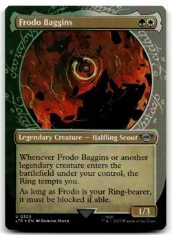 MTG Frodo Baggins (Showcase) FOIL U Universes Beyond: The Lord of the Rings: Tal - Image 1