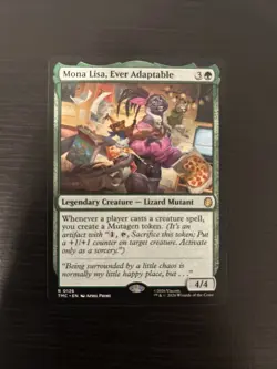 Mona Lisa, Ever Adaptable Commander: Teenage Mutant Ninja Turtles Regular NM/M - Image 1