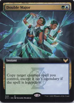 Double Major (Extended Art) Strixhaven Regular Rare #340 NM MTG - Image 1