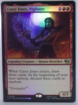 Casey Jones, Vigilante [New, Near Mint] *Foil* {TMNT SLD} - Image 1
