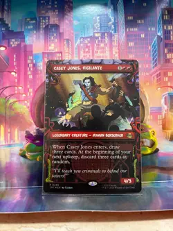 Casey Jones, Vigilante (0235) (Showcase) Teenage Mutant Ninja Turtles Foil - Image 1