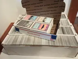 Magic the Gathering Vintage Old Basic Lands 300+ Bulk Lot Revised & 4th Edition - Image 1