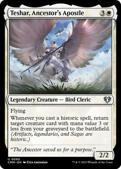MTG Teshar, Ancestor's Apostle ** Commander Masters ** English - Image 1