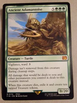 Magic The Gathering: Ancient Adamantoise Final Fantasy Regular - Image 1