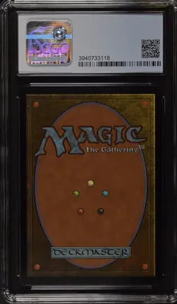 ENGINEERED PLAGUE Urza's Legacy Foil U CGC 9 Q MTG [Nostalgium] - Image 2