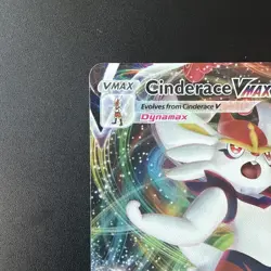 Pokemon TCG Cinderace VMAX Shining Fates 019/072 Holo Ultra Rare - Image 2
