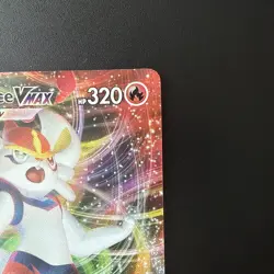 Pokemon TCG Cinderace VMAX Shining Fates 019/072 Holo Ultra Rare - Image 3