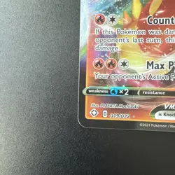 Pokemon TCG Cinderace VMAX Shining Fates 019/072 Holo Ultra Rare - Image 4