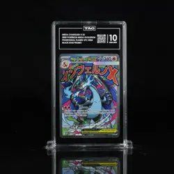 2025 POKEMON MEP PROMO ULTRA-PREMIUM COLLECTION #023 MEGA CHARIZARD X EX TAG 10 - Image 1