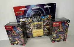 Pokemon TCG Phantasmal Flames Booster Bundle x2 + Mega Evolution Blister Sealed - Image 1