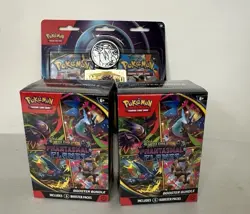 Pokemon TCG Phantasmal Flames Booster Bundle x2 + Mega Evolution Blister Sealed - Image 2