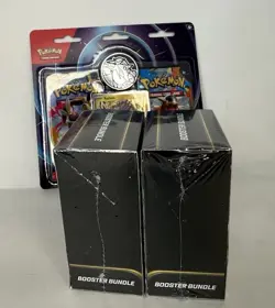 Pokemon TCG Phantasmal Flames Booster Bundle x2 + Mega Evolution Blister Sealed - Image 5