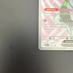 Pokemon Card Meloetta Ex 159/086 Black Bolt Full Art Ultra Rare NM - Image 4