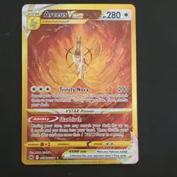 Pokemon Arceus VSTAR Secret Rare GG70/GG70 Crown Zenith Galarian Gallery Holo - Image 1