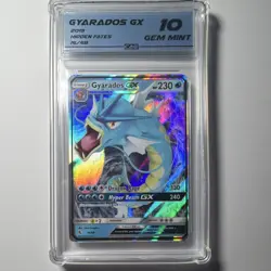 Pokemon Gyarados GX 16/68 Hidden Fates Holo Ultra Rare CAG GRADED GEM MINT 10 - Image 1