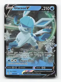Pokemon TCG - Glaceon V - 040/203 (Holiday Calendar) - Image 1