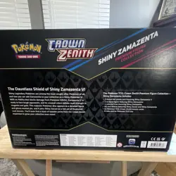 Pokemon Crown Zenith Shiny Zamazenta Box Sealed English 290-85163 - Image 2