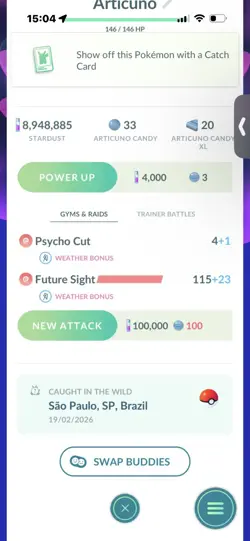 Pokemon Go Legendary Galerian Articuno ( Normal ) - Image 2