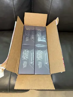 Pokemon Paldean Fates Pokemon Center (PC) ETB Unsealed Case (4x PC ETB) - Image 1
