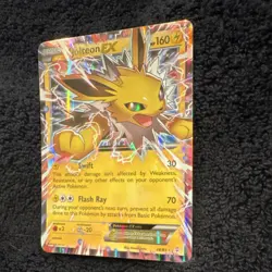 Pokemon Jolteon EX Generations 28/83 HP160 Basic Ultra Rare Holo Lightning - Image 2