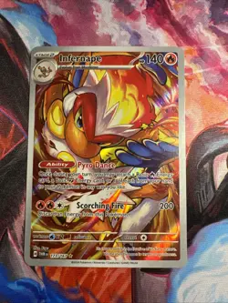 Pokemon Infernape Illustration Rare Twilight Masquerade 173/167 - Image 1
