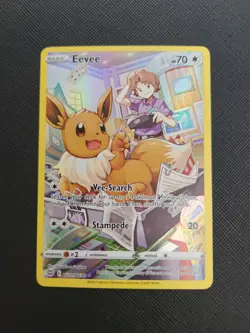 2022 POKEMON SWORD & SHIELD BRILLIANT STARS #TG11 FULL ART/EEVEE - Image 1