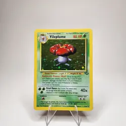1999 Pokemon Vileplume 15/64 Holo Rare Jungle Set WOTC Vintage Holographic LP - Image 1