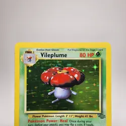 1999 Pokemon Vileplume 15/64 Holo Rare Jungle Set WOTC Vintage Holographic LP - Image 3