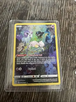 Pokemon TCG Sleeping Mew Crown Zenith Galarian Gallery #GG10/GG70 - Image 1