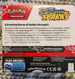 Pokemon TCG Scarlet & Violet Surging Sparks Booster Box Pikachu English - Image 3