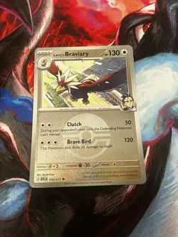 Larry’s Braviary 174/217 Reverse Holo Poke Ball Ascended Heroes Pokemon TCG - NM - Image 1