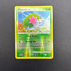 Pokemon Platinum 14/127 Shaymin Reverse Holo LP - Image 1