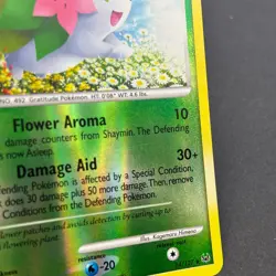 Pokemon Platinum 14/127 Shaymin Reverse Holo LP - Image 2