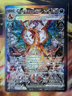 Pokemon TCG Charizard ex Obsidian Flames 223/197 SIR Holo - NM - Image 1