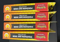Pokemon TCG Pokemon Day 2026 Collection Box All 4 Unique Pack Art Collection - Image 4