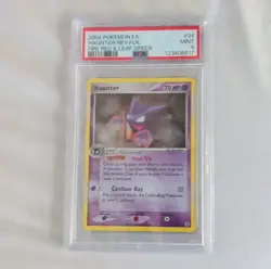 Pokemon Haunter 34/112 FireRed & LeafGreen Reverse Foil Uncommon 2004 PSA 9 - Image 1