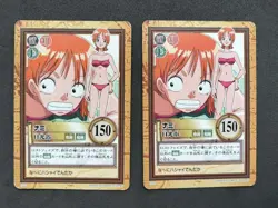 ONE PIECE Carddass Hyper Battle Nami C370 X2 SET【U.S./DDP】 - Image 1