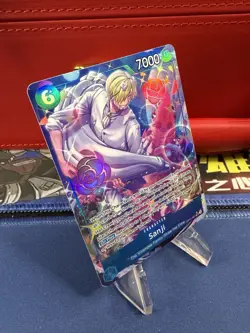 Sanji One Piece TCG OP11-051 SR Alternative Art Super Rare a Fist of Divine - Image 2