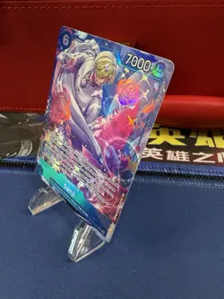 Sanji One Piece TCG OP11-051 SR Alternative Art Super Rare a Fist of Divine - Image 3