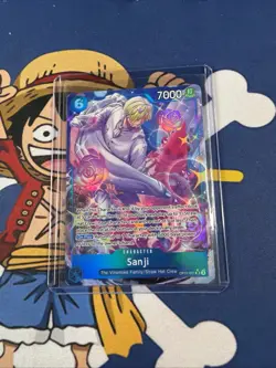 Sanji One Piece TCG OP11-051 SR Alternative Art Super Rare a Fist of Divine - Image 5