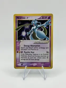Mewtwo Gold Star 2006 EX Holon Phantoms 103/110 Holo Pokemon Card (Custom Made) - Image 1