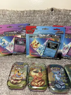 Pokemon Cards Prismatic Stickers And 151 Tin New Sealed Lot - Image 2