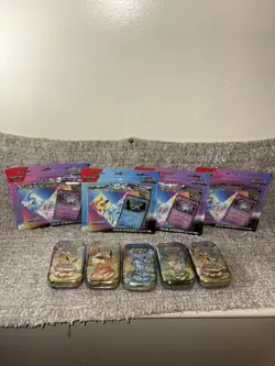 Pokemon Cards Prismatic Stickers And 151 Tin New Sealed Lot - Image 3