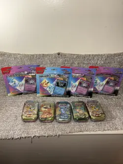 Pokemon Cards Prismatic Stickers And 151 Tin New Sealed Lot - Image 4